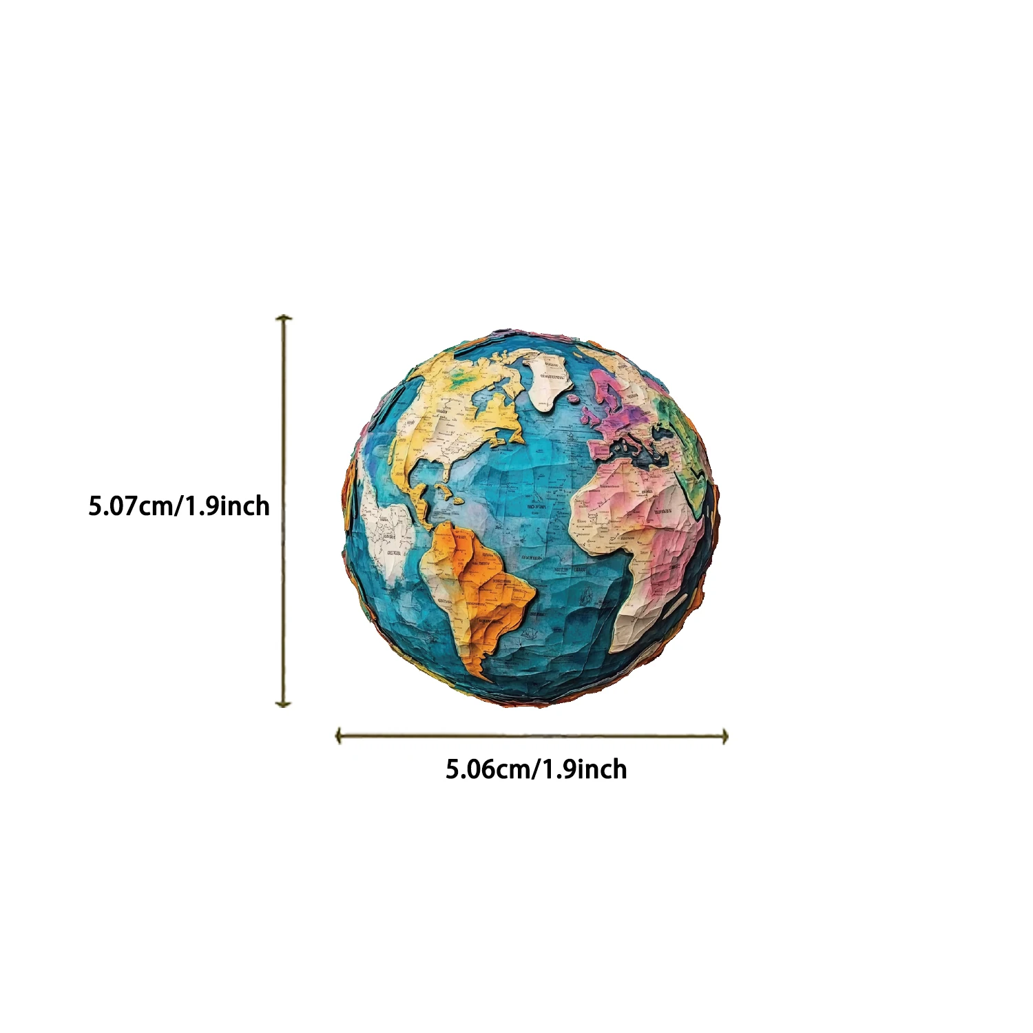 50Pcs Vintage World Map Travel Stickers Graffiti Camping Decals Decoration DIY Laptop Luggage Scrapbook Skateboard Stickers