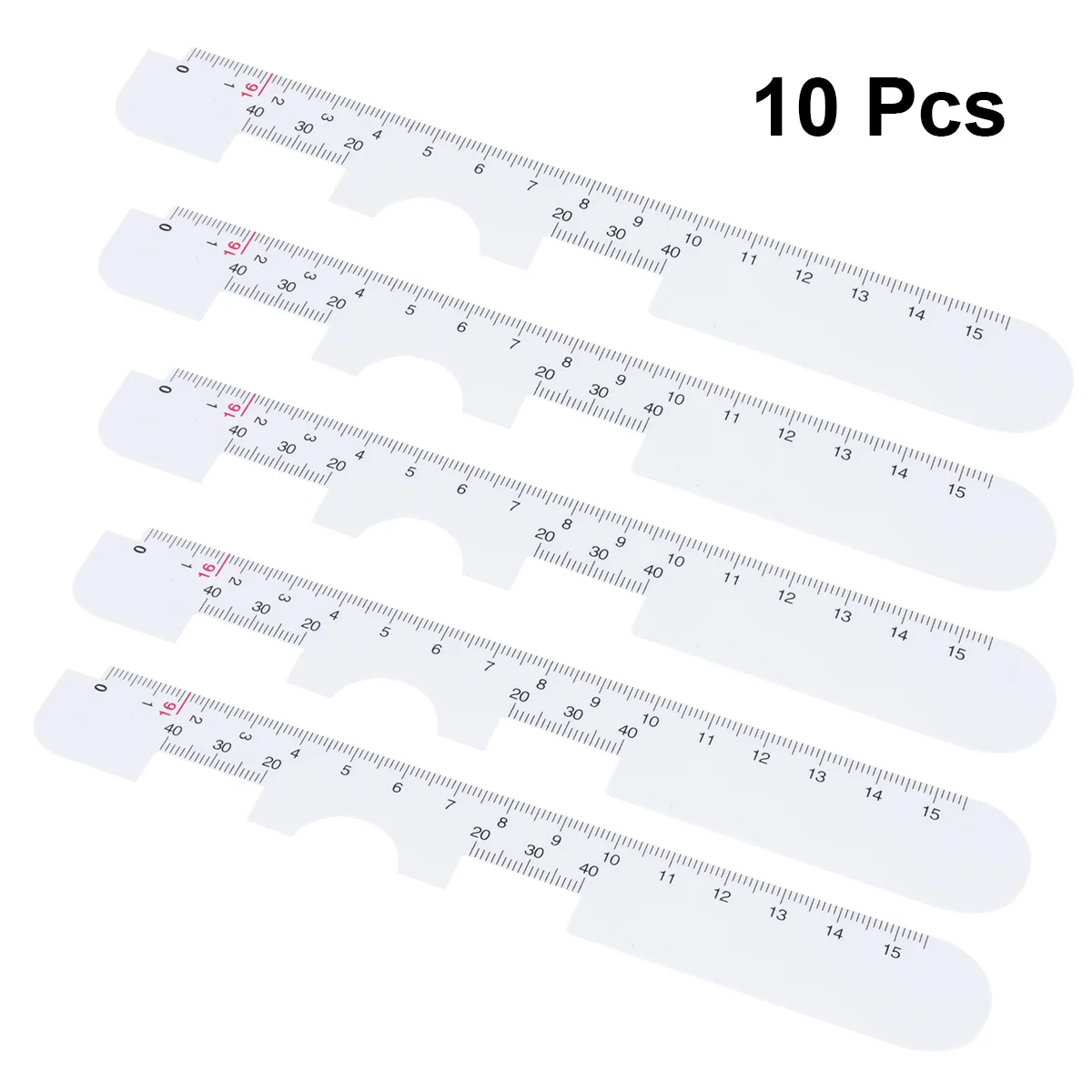 5 Pcs Pupil Distance Measuring Ruler Tool Eye Glasses Lens Ophthalmic PD Eyeglasses