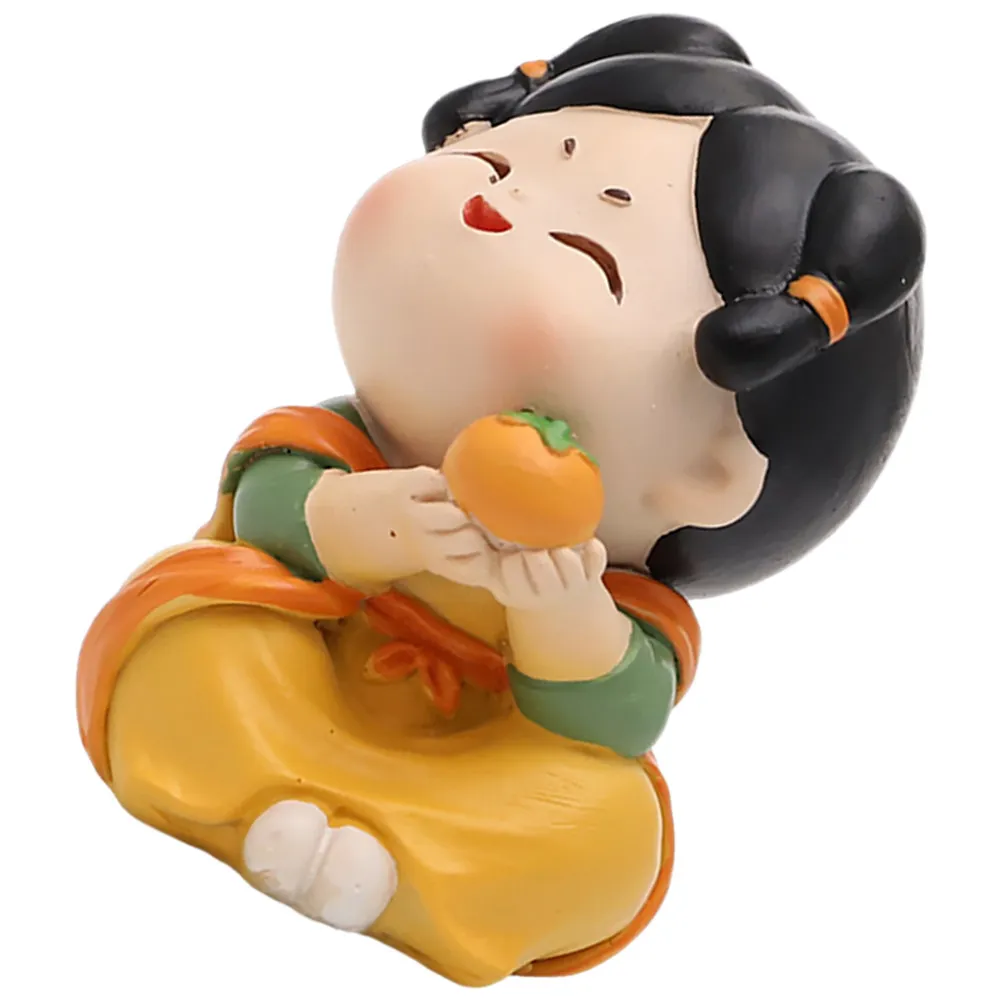 

Suit Lady Statue Resin Craft Creative Desktop Decoration Exquisite Lifelike Design Indoor Outdoor Ornaments Gift Option