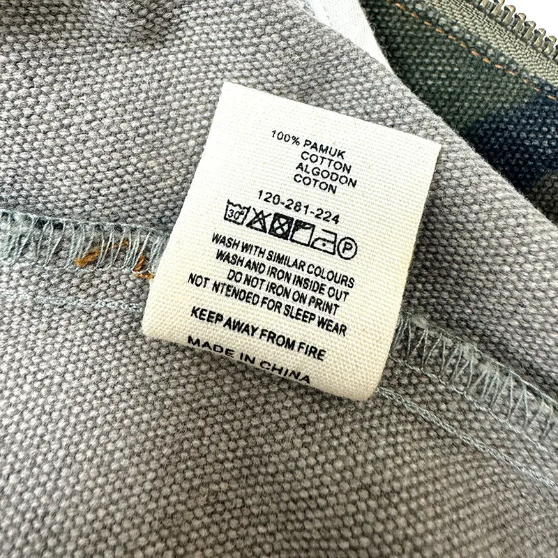 American Detroit high street trendy brand camouflage denim washed retro lapel jacket tooling jacket baseball man