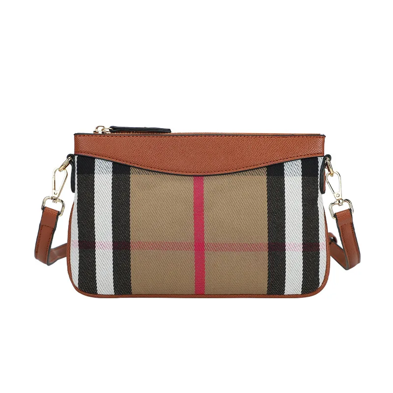 

Luxury Brand Crossbody Bag Women's Leather Messenger Handbag Adjustable Strap Classic Elegant For Ladies