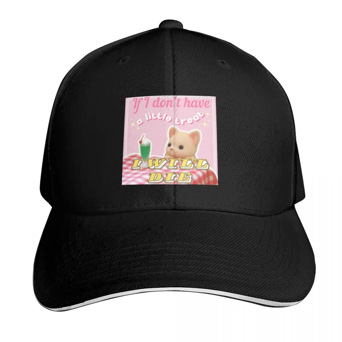 Little Treat Baseball Cap Gift for Him Her Casual Daily Wear Quick Dry Performance