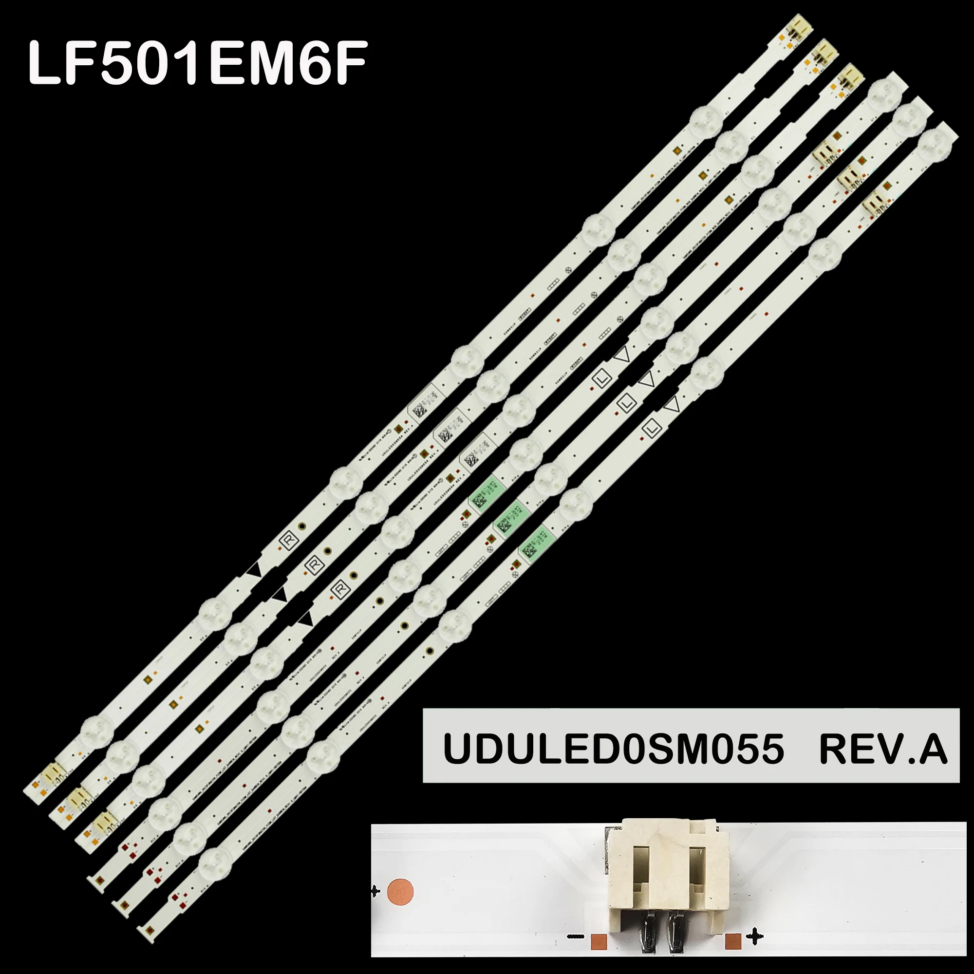 led-バックライトストリップ-uduled0sm054-reva-uduled0sm055-reva-lf501em4-a-lf501em6f-lm41-00155a-lm41-00154a-2015funai50-fc0m