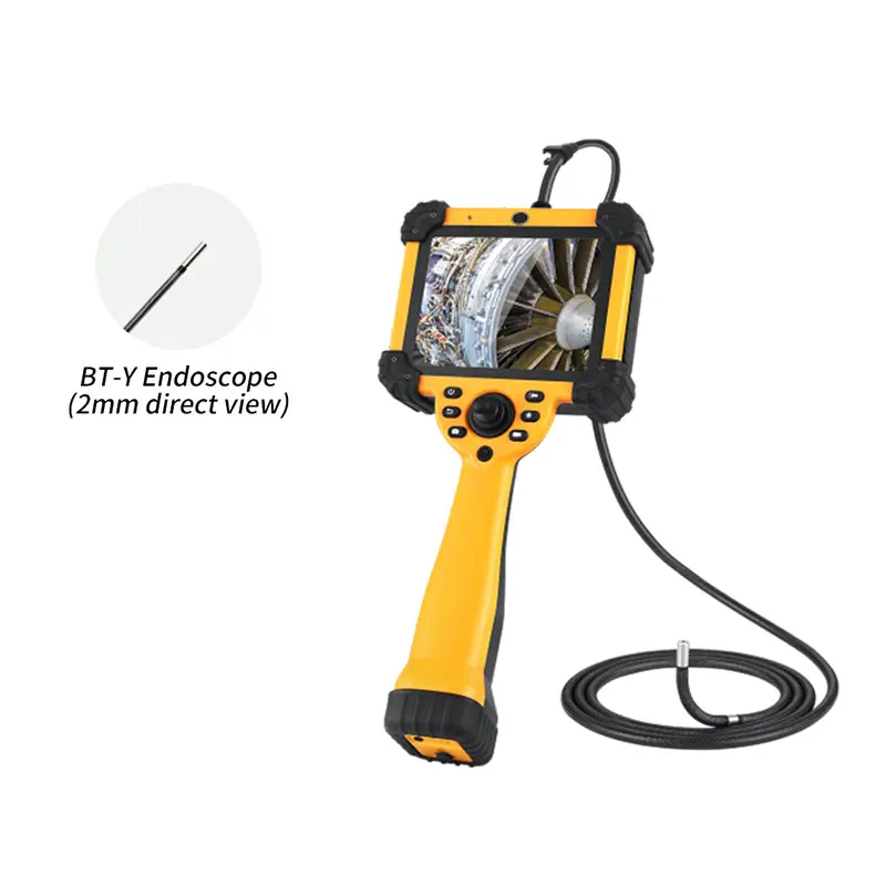 

Fiber Cable 360 Degree 2.0mm Industrial Endoscope Camera 5.7 Inch Lcd Screen Portable Borescope Inspection