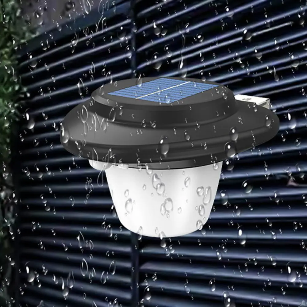 Luz solar ao ar livre com sensor de movimento, lâmpada de jardim, alto brilho, carregamento automático, impermeável para parede, aprimorado