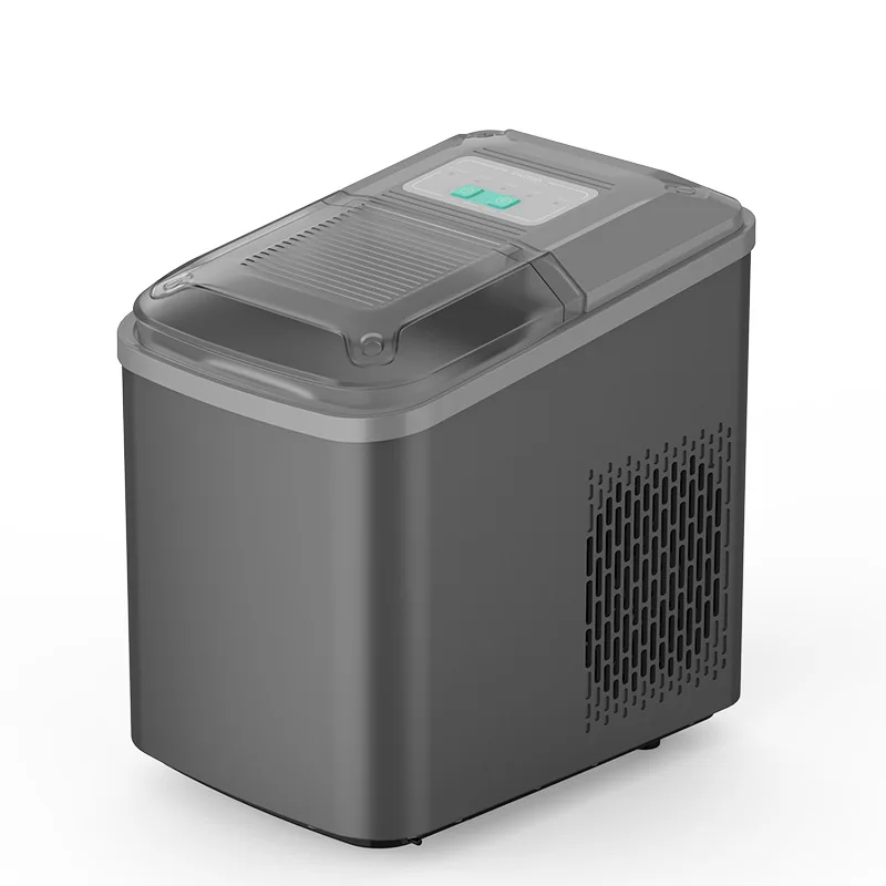 

Household ice machine Small automatic milk tea shop cold drink ice cube machine Automatic cleaning ice making machine