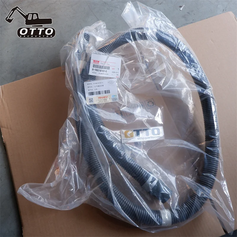 

Детали двигателя экскаватора OTTO OEM ZX200-3 4HK1 8- 98018783 -0 ШЛАНГ РЕЗИНОВЫЙ ВОЗДУШ для Isuzu