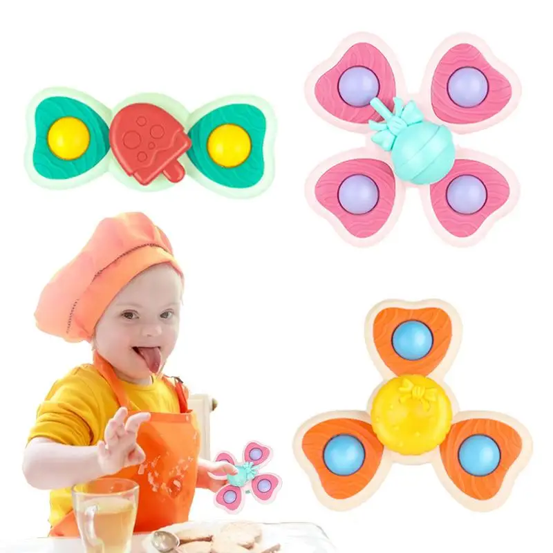 

Funny Bathing Sucker Spinner Cartoon Candy Bath Funny Game Educational Toys Funny Child Rattles Teether For Girls Boys Toddler