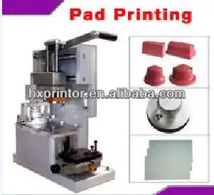 Small Manual One Color Pad Printing Machine With Simple Operation for wood plastic metal silicon glass small products item