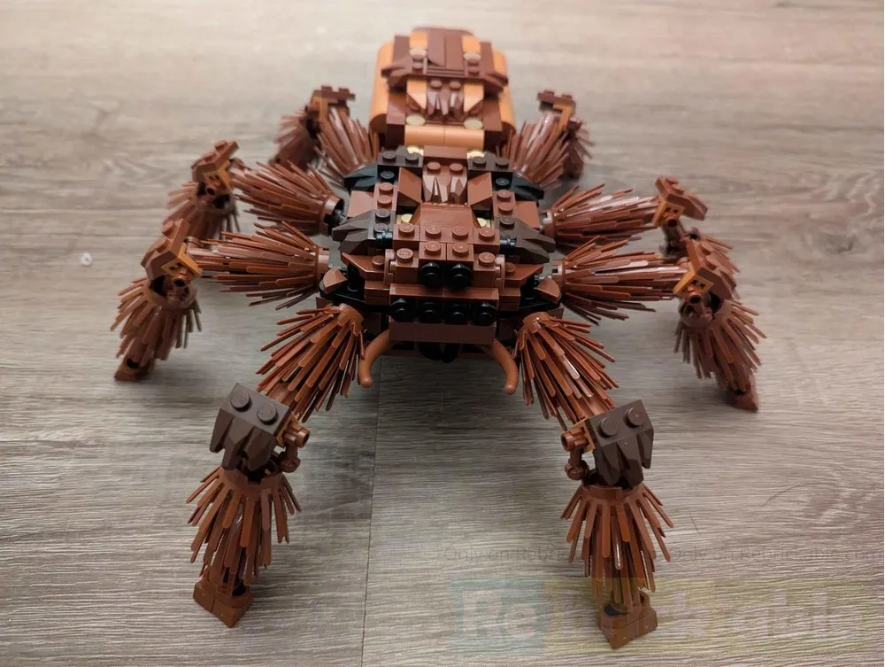 بنة نموذج 410 أجزاء MOC الحيوانات RSA الرتيلاء لعبة تعليمية إبداعية هدية للبنين الكبار الأطفال عيد الميلاد #3