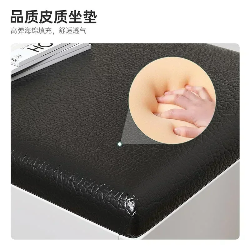 Premium Modern Ritating Shoe Cabinet Storage Organised Entrance Hall Shoe Rack Hallway Bench Stool With Seat  Furniture