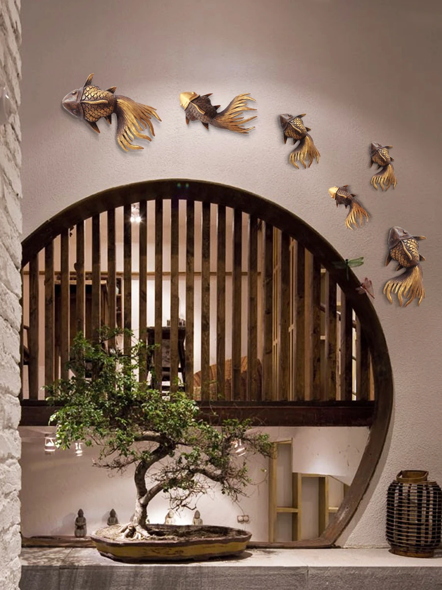 

Wood Carving Wall Hanging Decoration Porch Room Interior