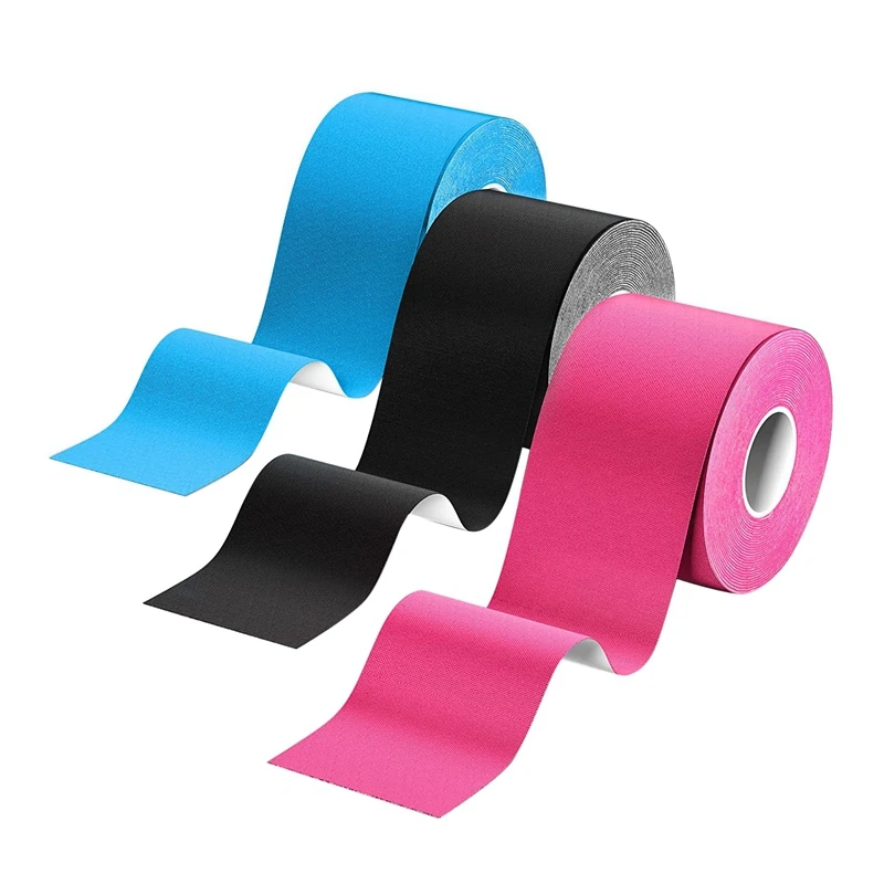 Kinesiology Tape Elastic Therapeutic Athletic Tape For Pain Relief Supports And Stabilizes Knee Muscles Joints