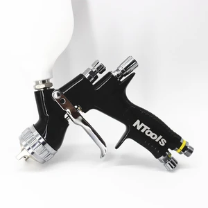 بندقية رش طلاء السيارات Ntools ، فوهة مائية ، رذاذ هواء ، بخاخة ، جودة عالية ، TE20 ، T110 ، 1.3 مم ، 1.8 مم أفضل 8 مسدس رش للمبيعات لطلاء السقف - No2