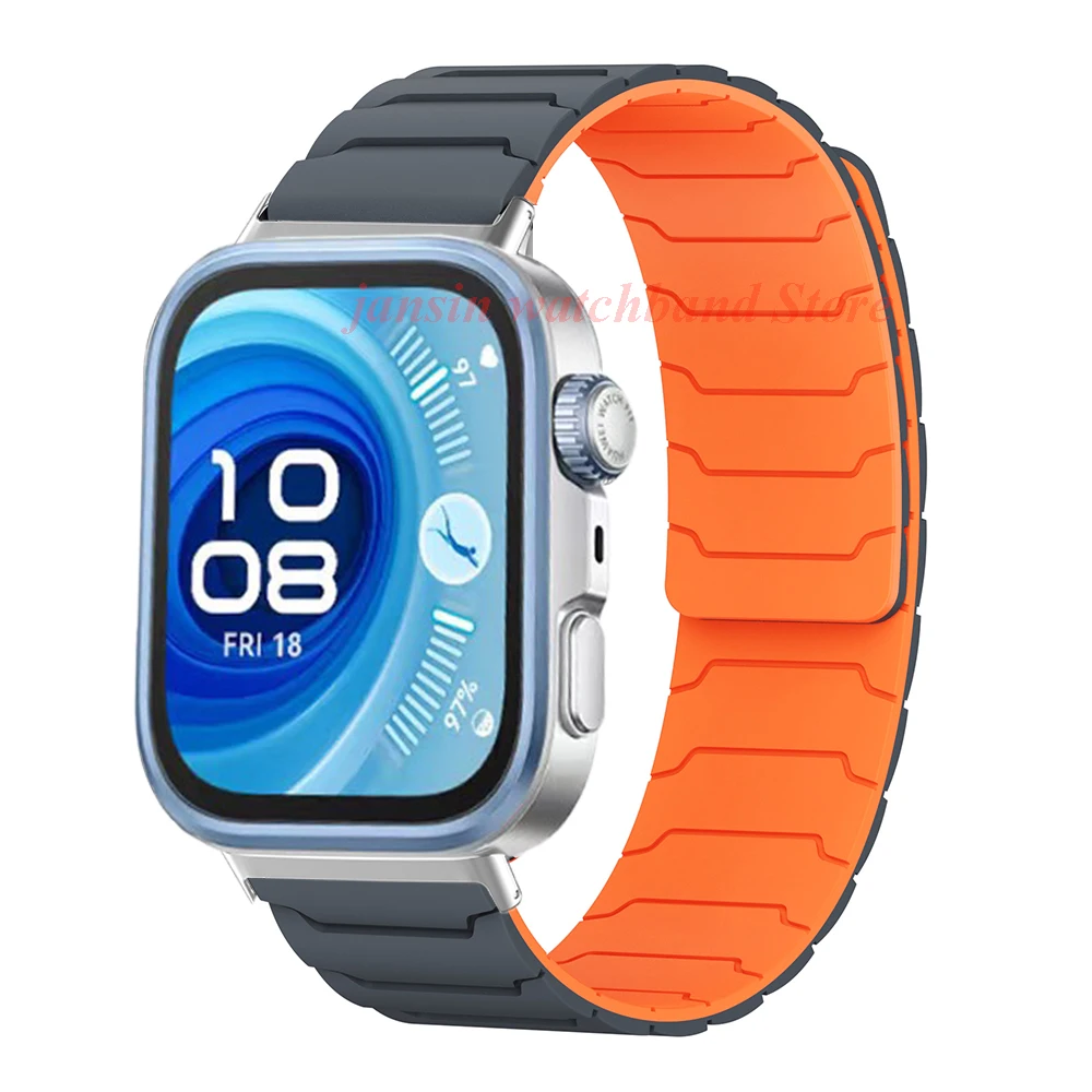 Magnetic Loop Strap For Huawei Watch Fit 4 Pro 3 Silicone Band Sport Bracelet For Huawei Fit3 Fit4 Fit4Pro Replacement Watchband image 5