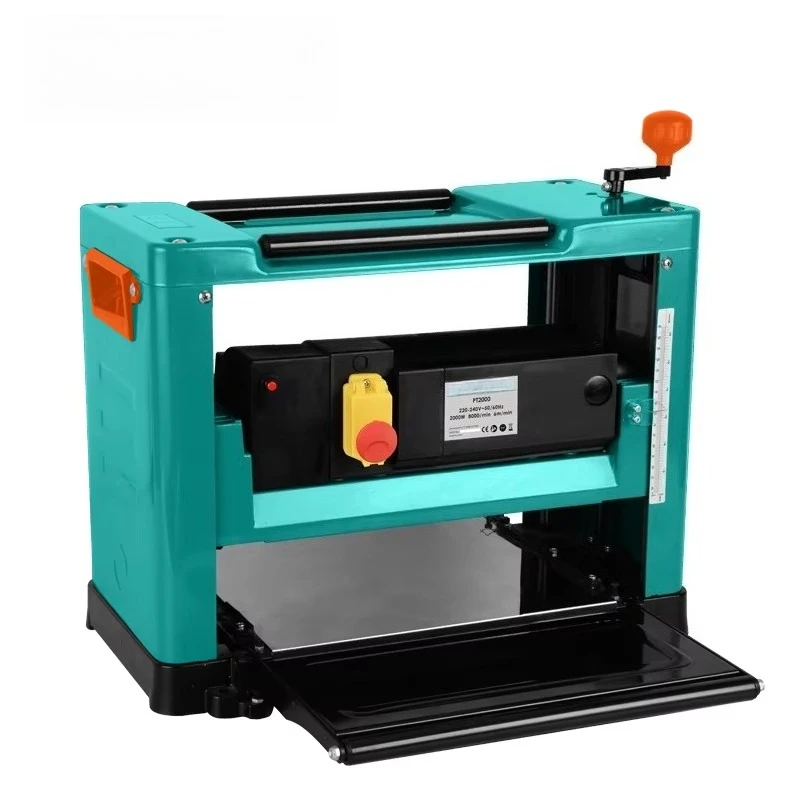Electric 2000W Portable Woodworking Table Planer Benchtop Thicknesser Wood Thickness Planer