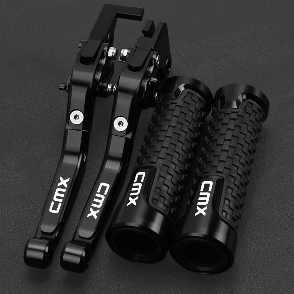 

Motorcycle Adjustable Brake & Clutch Levers 7/8"22MM Handlebar Grips For Honda REBEL CMX500 CMX300 2017-2022 2023 CMX 500 300