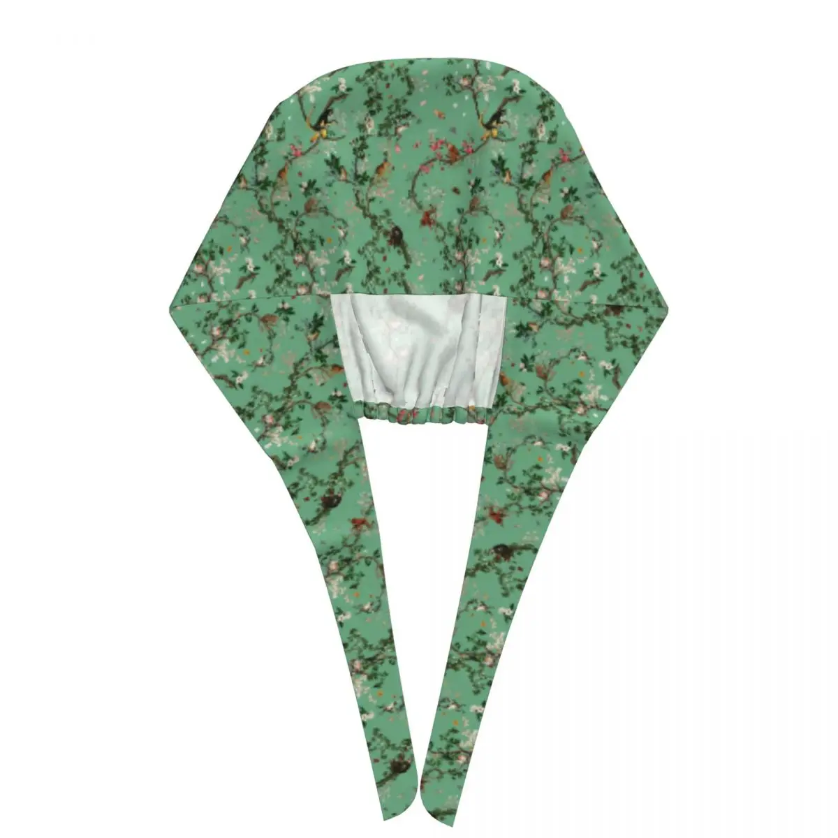 Monkey World Green Scrub Hat Doctor Working Surgical Cap Unisex Adjustable Nursing Caps for Dentist