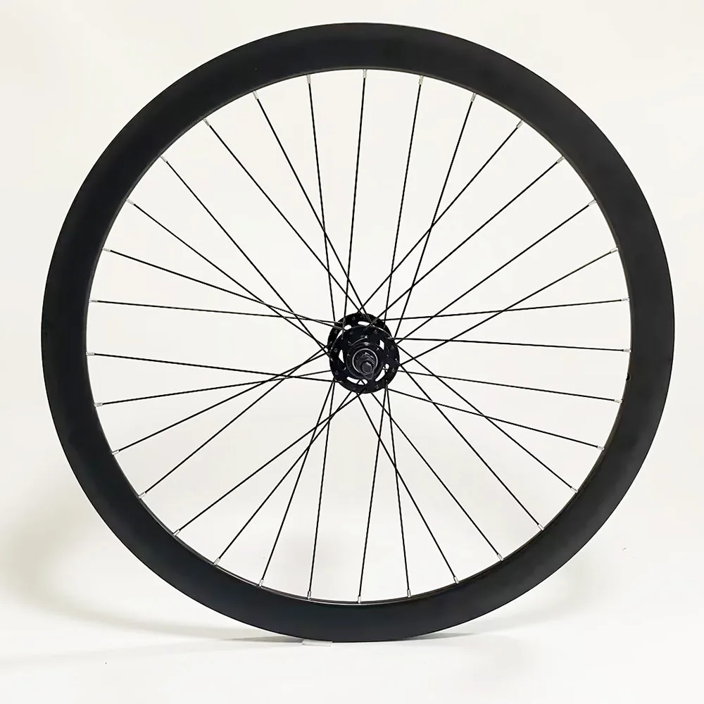 Bicycle wheel group 32 hole ring brake 40MM frame high aluminum alloy wheel hub front and rear rim group