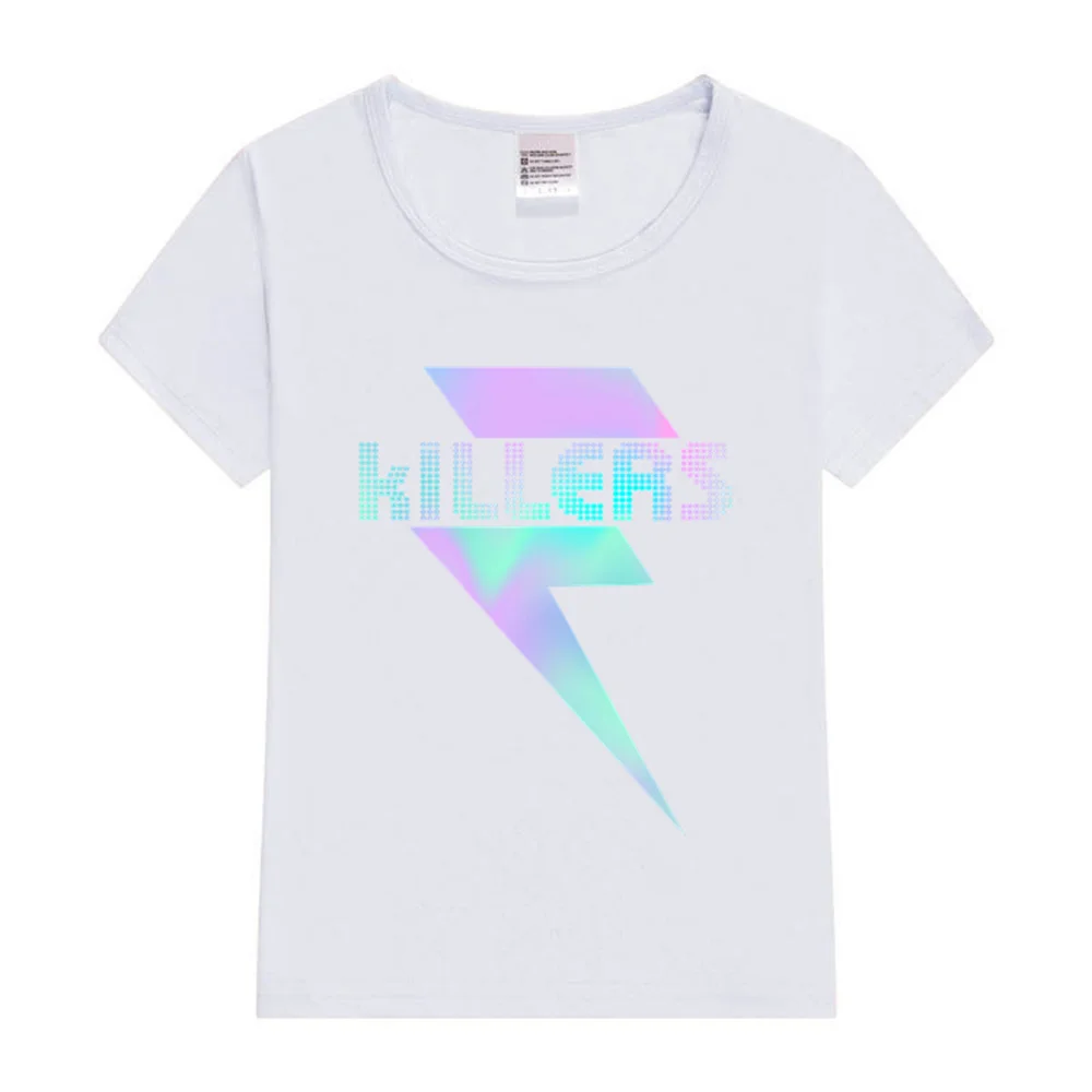 The killers Kids T-Shirt New Boy Girl T-shirt Fashion Print Short Sleeve O-neck Boy\'s Funny Tee Top Gift Kids Summer Clothing