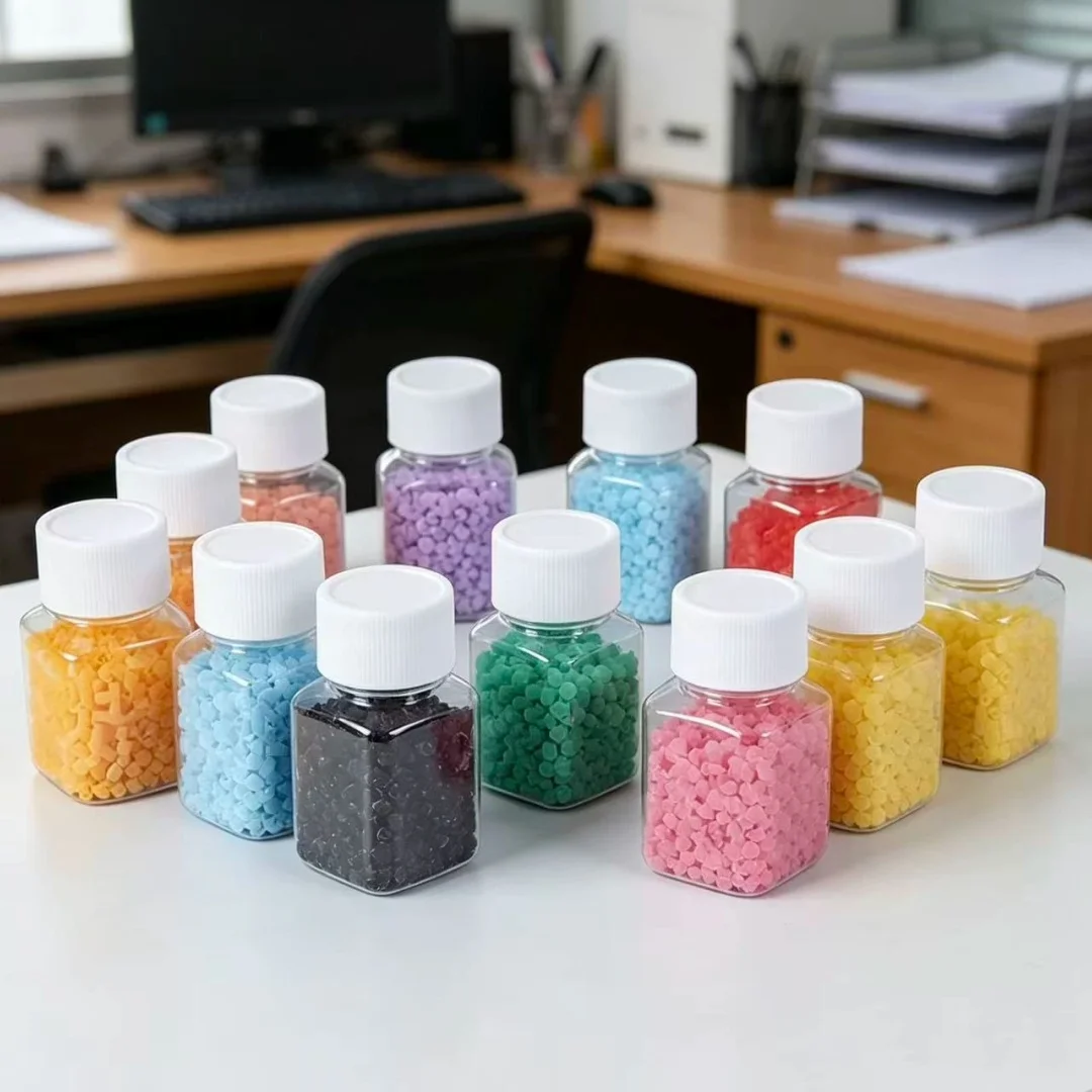 Empty Cosmetic Bottle Clear Plastic Sample Bottle Transparent Pet Refillable Bottle Transparent For Sample Beads Cosmetics Pills
