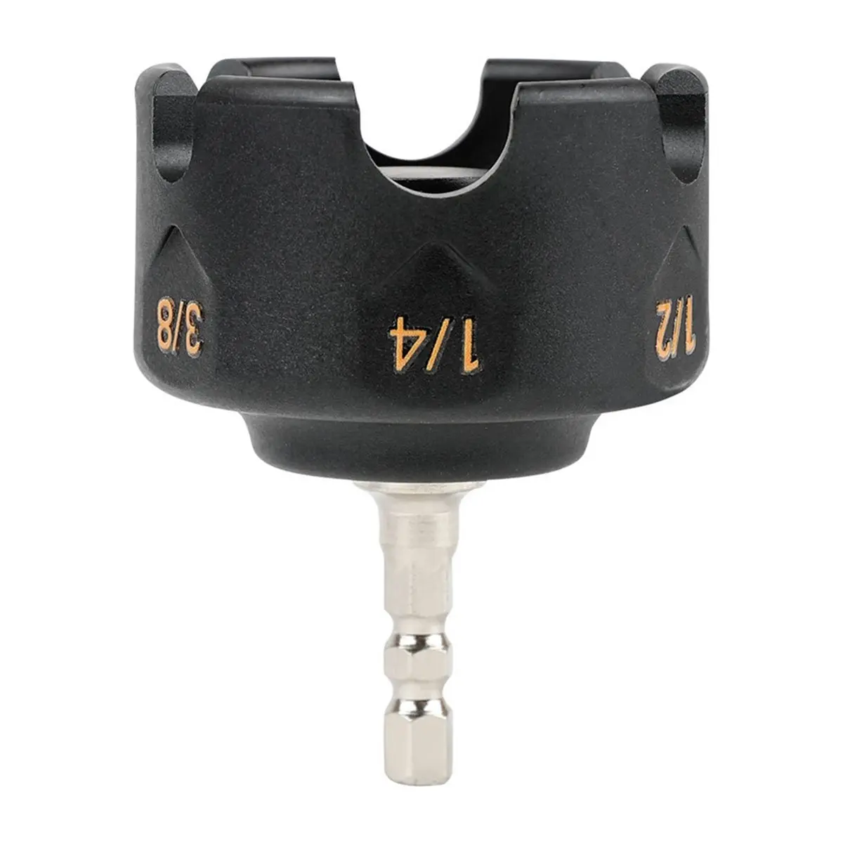 Y337A J~Fast Nut Zipper Drill Bit Nut Remover Bolt Extractor Tool for Home Repair Garage Auto Maintenance Plumber Electrician