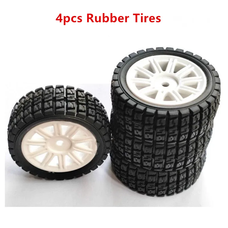 

MJX 14302 1/14 RC Car Parts 4pcs TPR Tires / 4pcs Rubber Tires