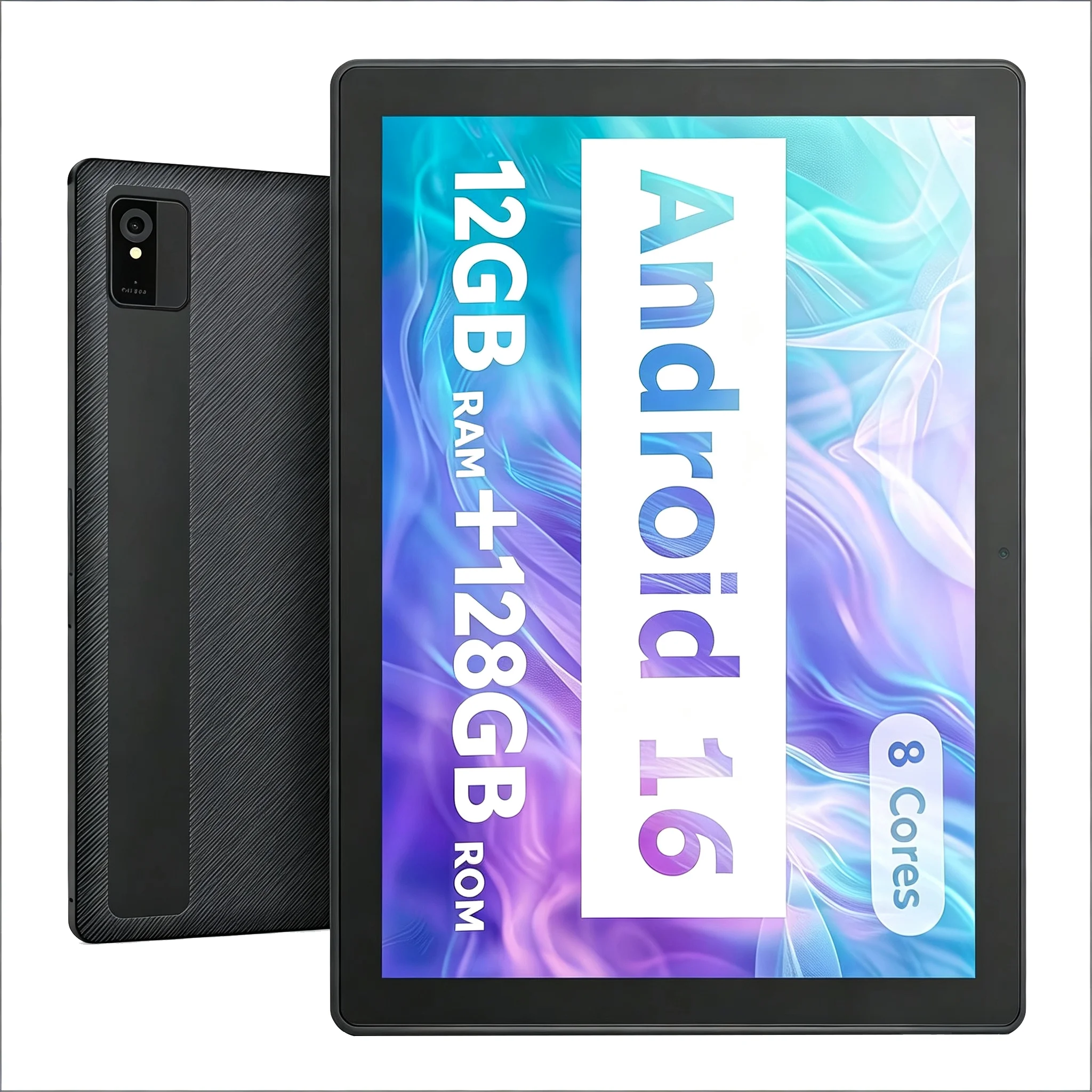 

Paitanry Tablets CH10 Android 16 IPS Display 10.1 Inch 12GB(4+8 Expand RAM+128GB ROM 5000Mah Dual Camera Budget Tablet with Case