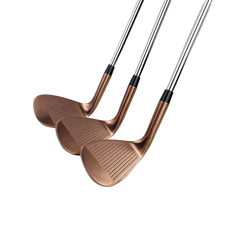 Factory Direct Sale Gold PVD Golf Wedge Club  For Right Hand
