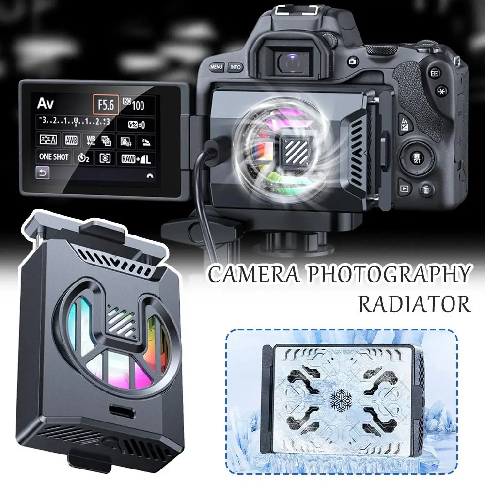 Camera Photography Radiator Semiconductor Cooling Ultra Ice Integrated Covered Heat Bracket Clip Back Dissipation I2p5