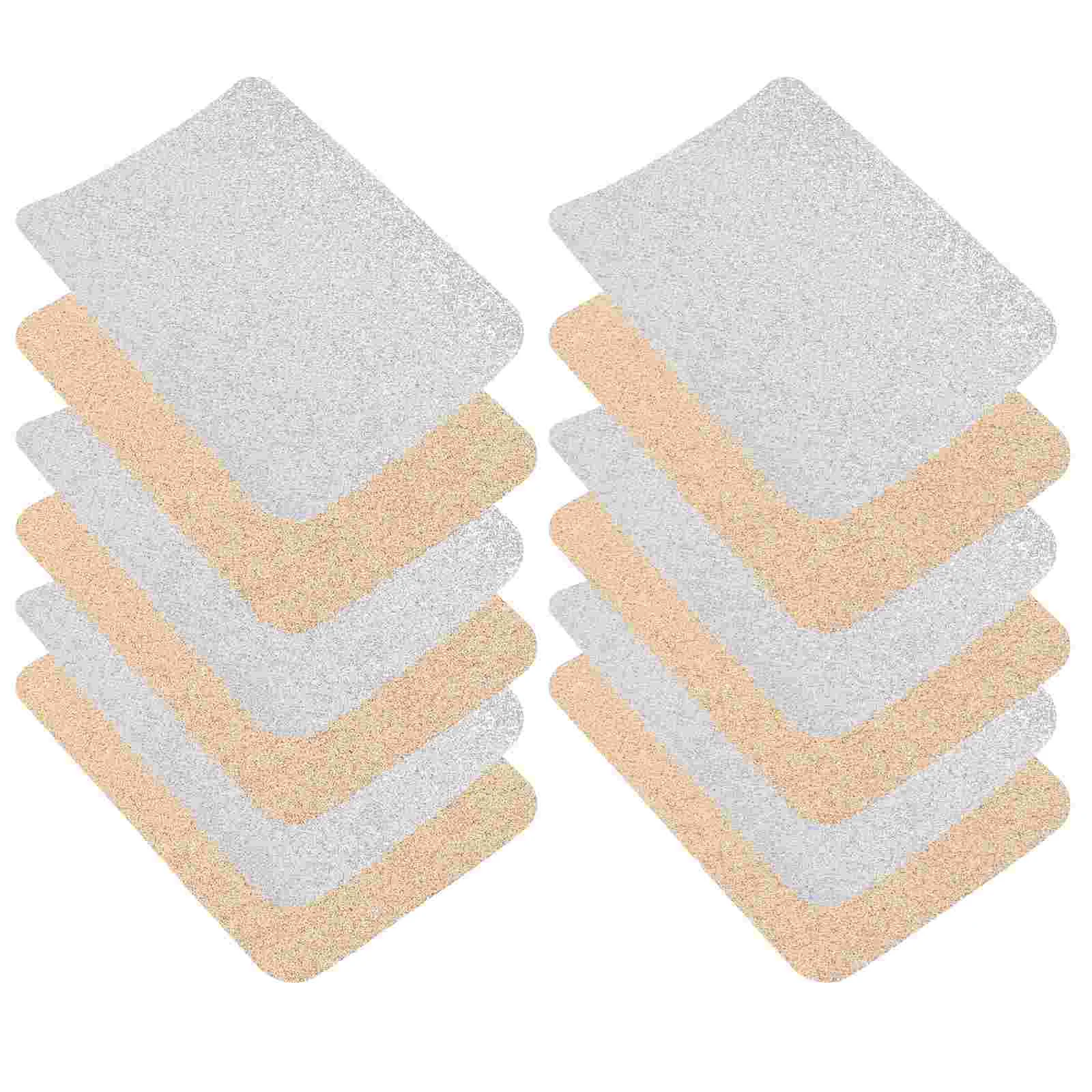 12 Pcs Extra Large Patches for Jeans Glitter Clothing Embroidered Jackets Polyester