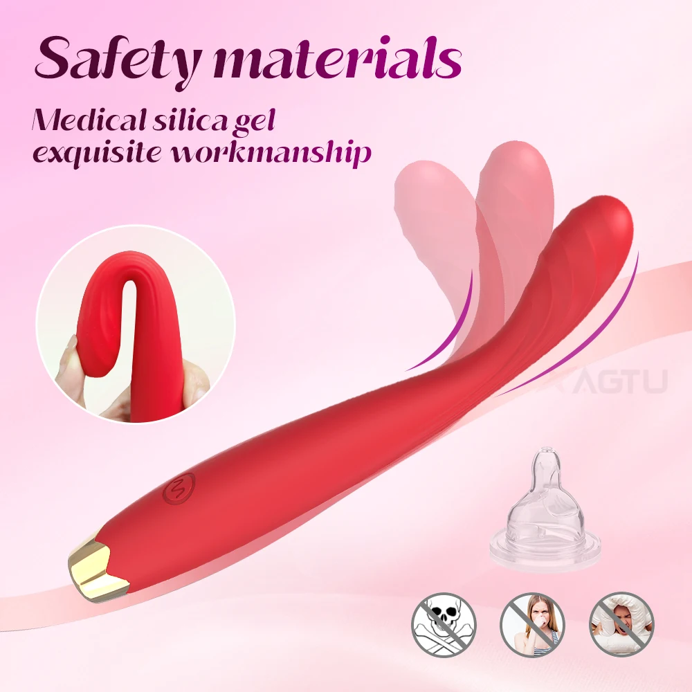 Beginner G-Spot Vibrator for Women 8 Seconds to Orgasm Finger Nipple Clitoris Stimulator Dildo Vagina Massager Sex Toy for Adult image 3