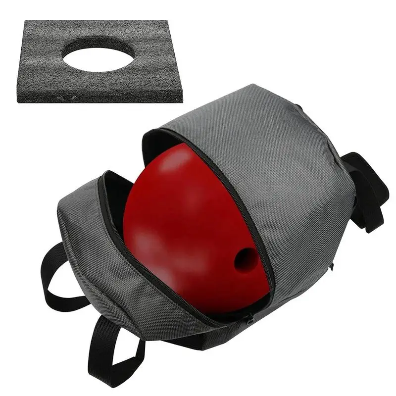 Durable Bowling Ball Bag For Single Ball Bowling Ball Tote Bag With Padded Ball Holder Bowling Ball Holder