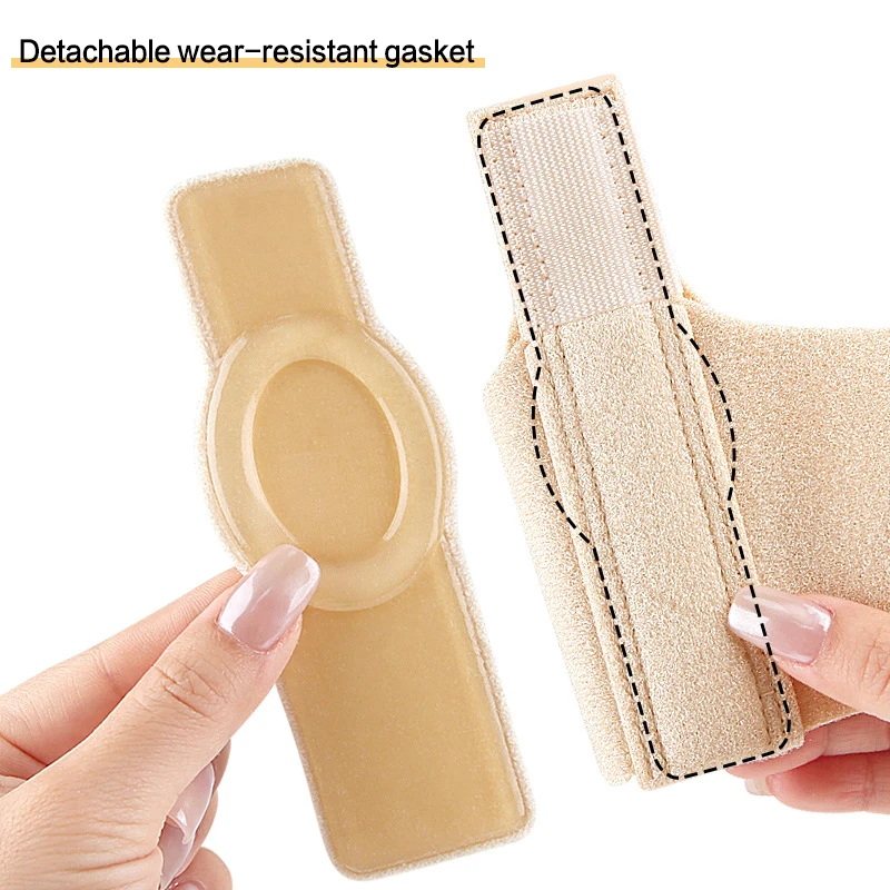 Correcteur d'oignon, séparateur de gros orteils avec sangle réglable, outil orthopédique, attelle respirante pour Hallux Valgus pour le soin des pieds