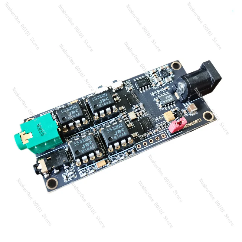 

Dual ES9038Q2M Decoder Board I2S Input ES9038 Asynchronous USB Module Compatible with Italian Interface