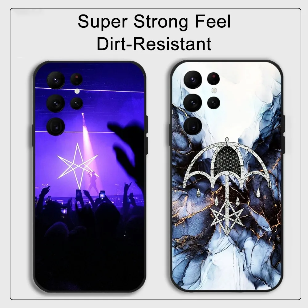 B-Bring Me the H-Horizon Phone Case Samsung S series s20 s21 s22 s23 s24 FE Plus Ultra TPU Soft to Skin-friendly case