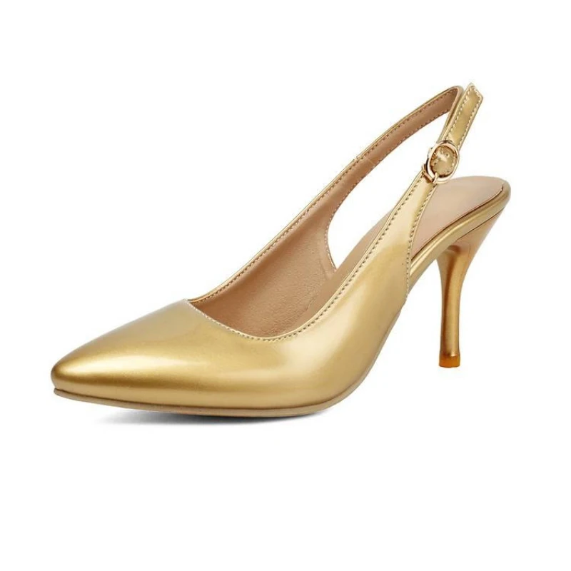 

Big size Ladies' party shoes women's pumps and heels Thin heel Pointed toe Fashion trend Breathable simple and elegant
