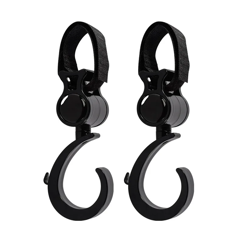 Hot Sale 2PCS Multi Purpose Baby Stroller Pram Hook, Practical Shopping Hanging Hook, Universal Convenient Stroller