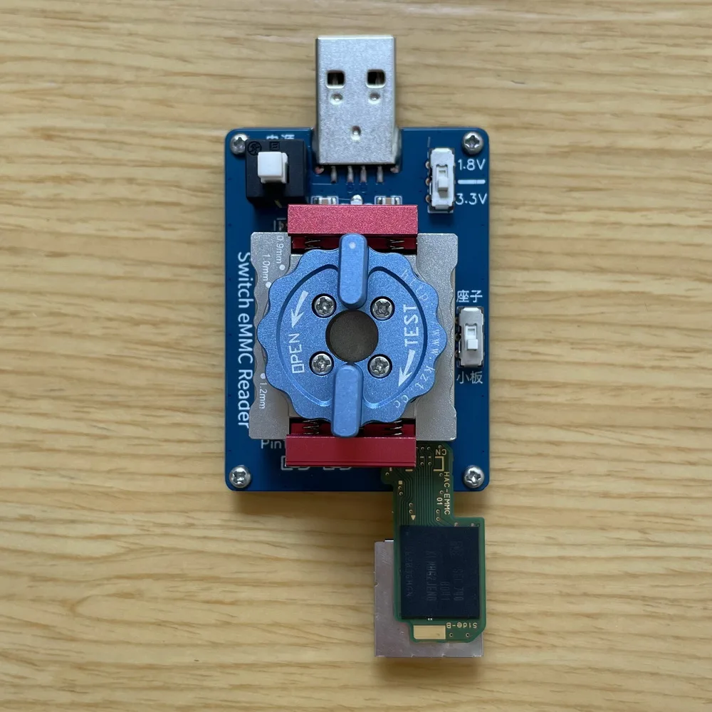 Przełącznik EMMC programator palnik OLED lite moduł EMMC odczytu i zapisu