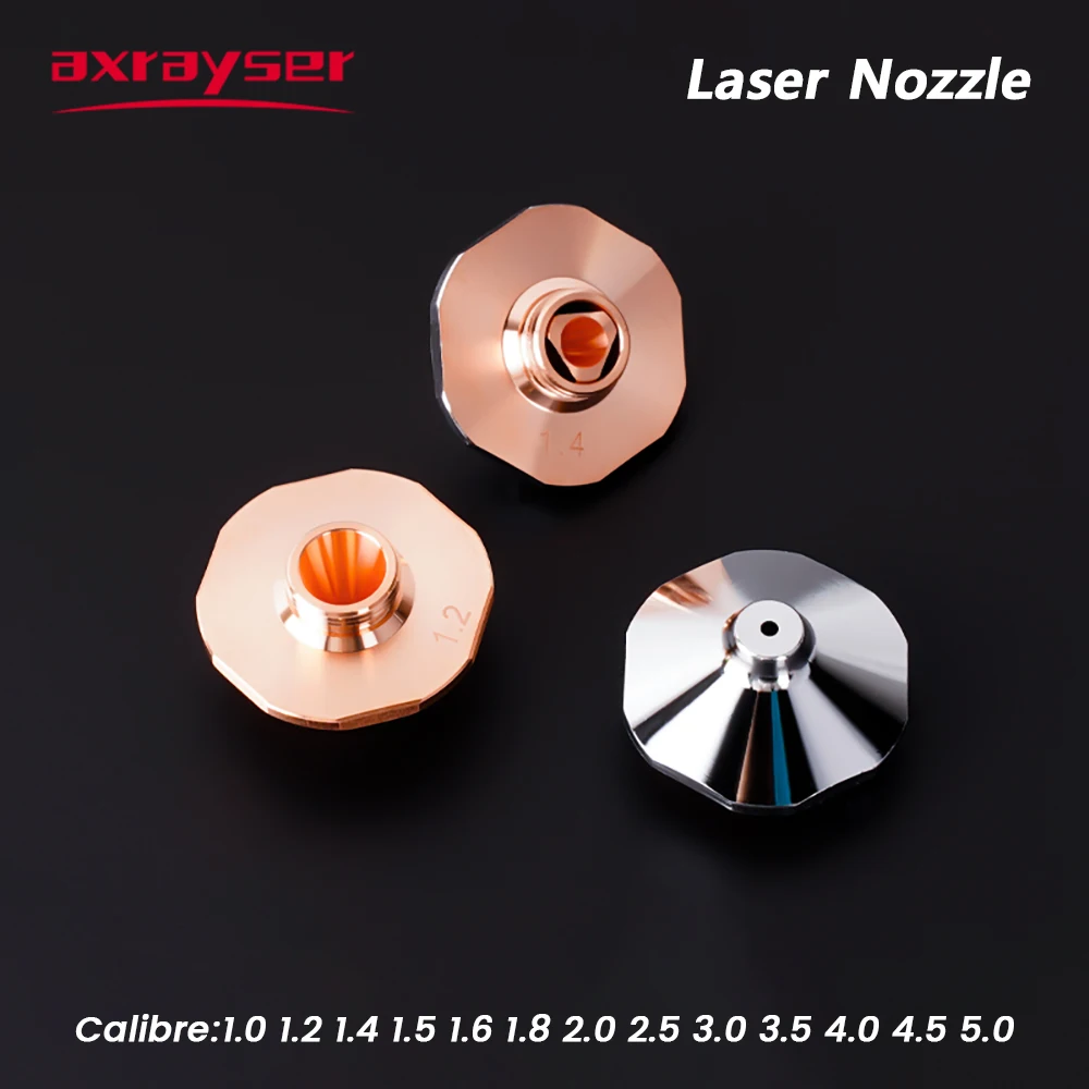 Axrayser Lasers Nozzle Dia.28mm H15 M11 Caliber 1.0-5.0 High Speed for Raytools BOCI Fiber Laser Cutting Machine