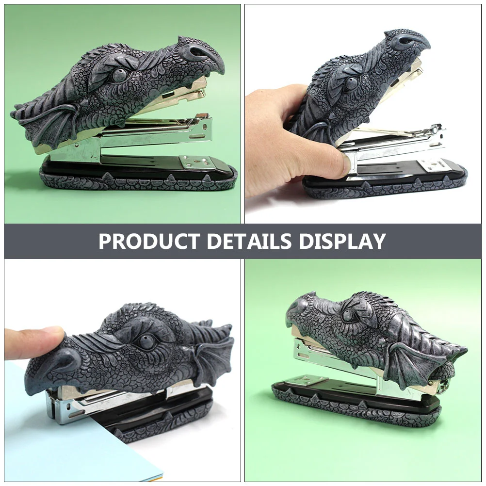 Faucet Stapler Convenient Office Supply Handheld Supplies Compact School Stationery Resin Book Paper Stapling Tool Novel Sturdy