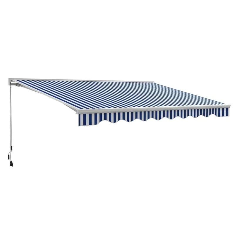

Retractable Electric Patio Awning - Waterproof, UV Resistant, Easy to Install, Fast Shipping