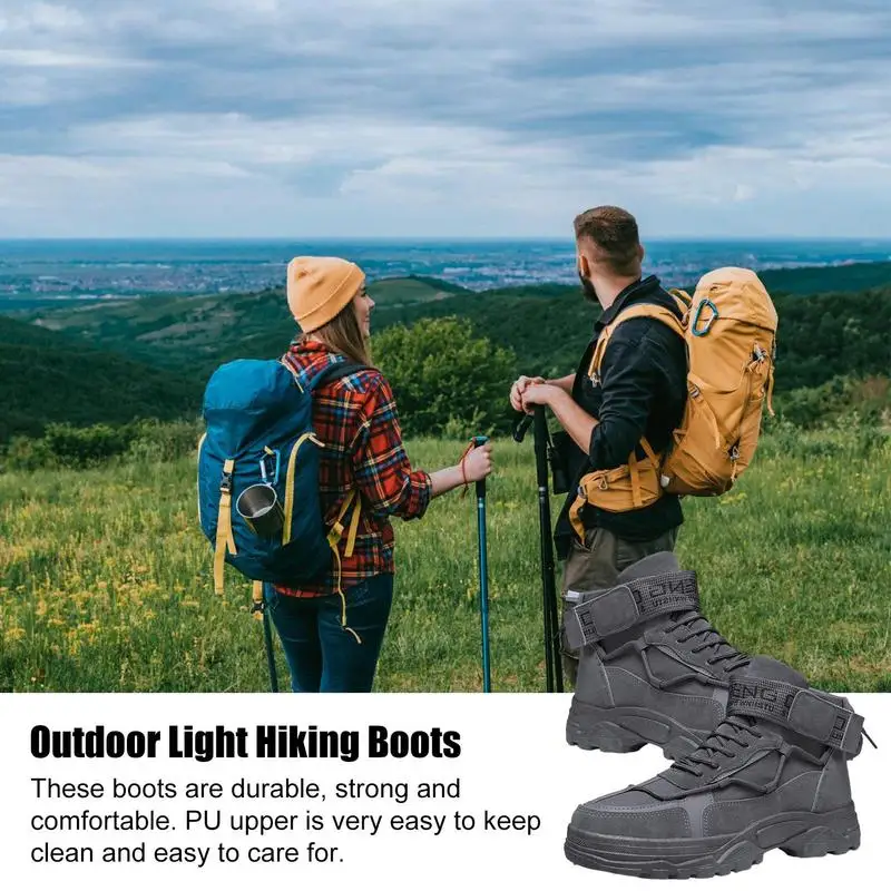 Męskie wodoodporne buty turystyczne Antypoślizgowe buty trekkingowe Buty outdoorowe Buty robocze i codzienne na kemping Wspinaczka Kolarstwo