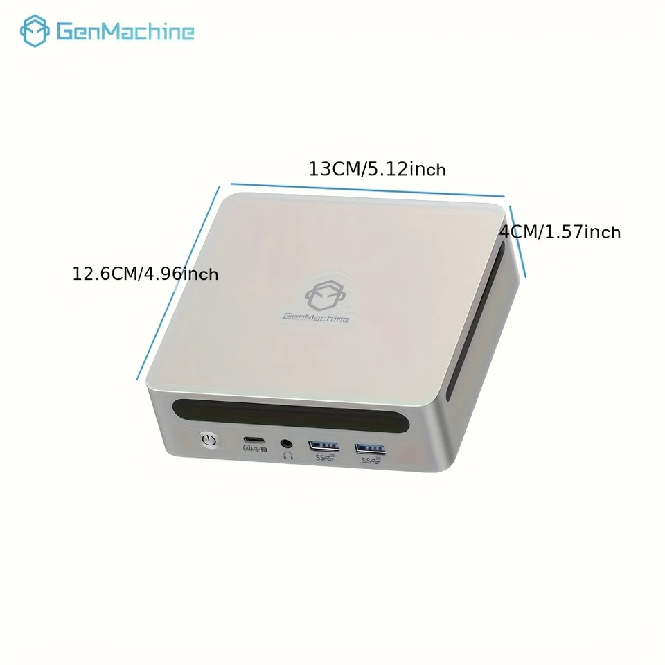 Genmachine AMD Ryzen 7 7840HS MINI PC 8 Core 16 Thread 3.6-5.1GHz
