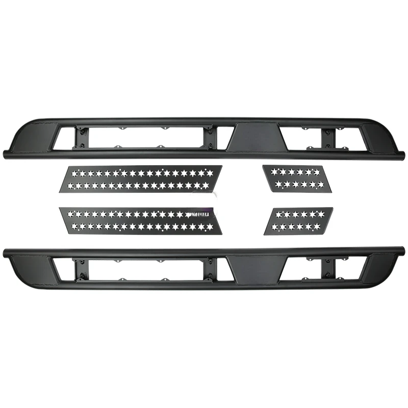 Pedal Side Pedal Alloy Steel Material Black Spray Plastic off-Road Vehicle Damping Damping