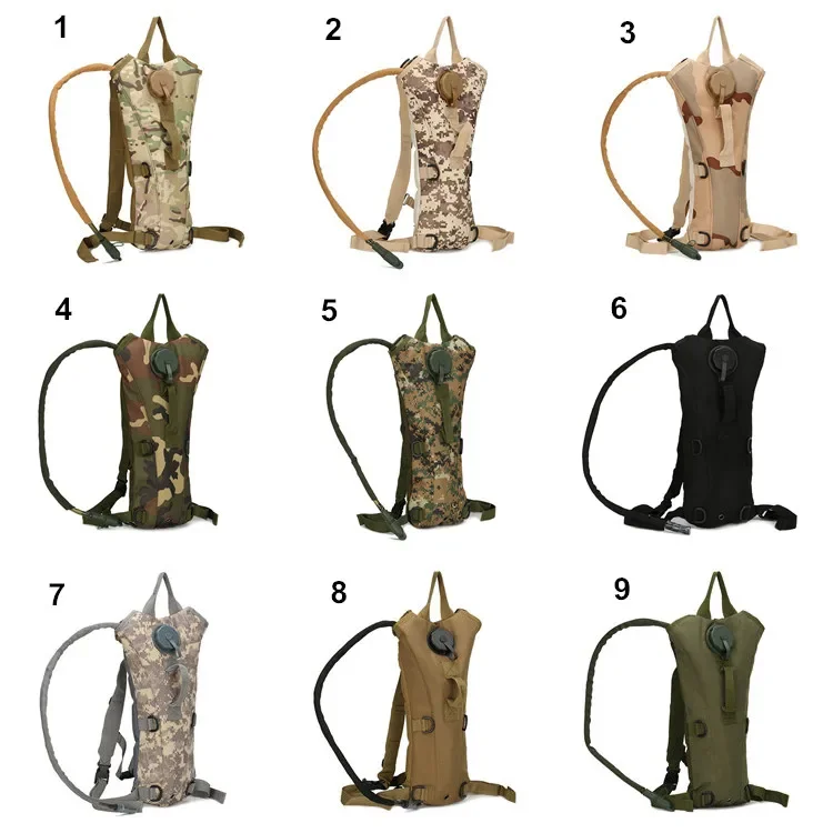 3L Hydration Pack tactical hydration Bladder Backpack Water Bag Hiking Bag