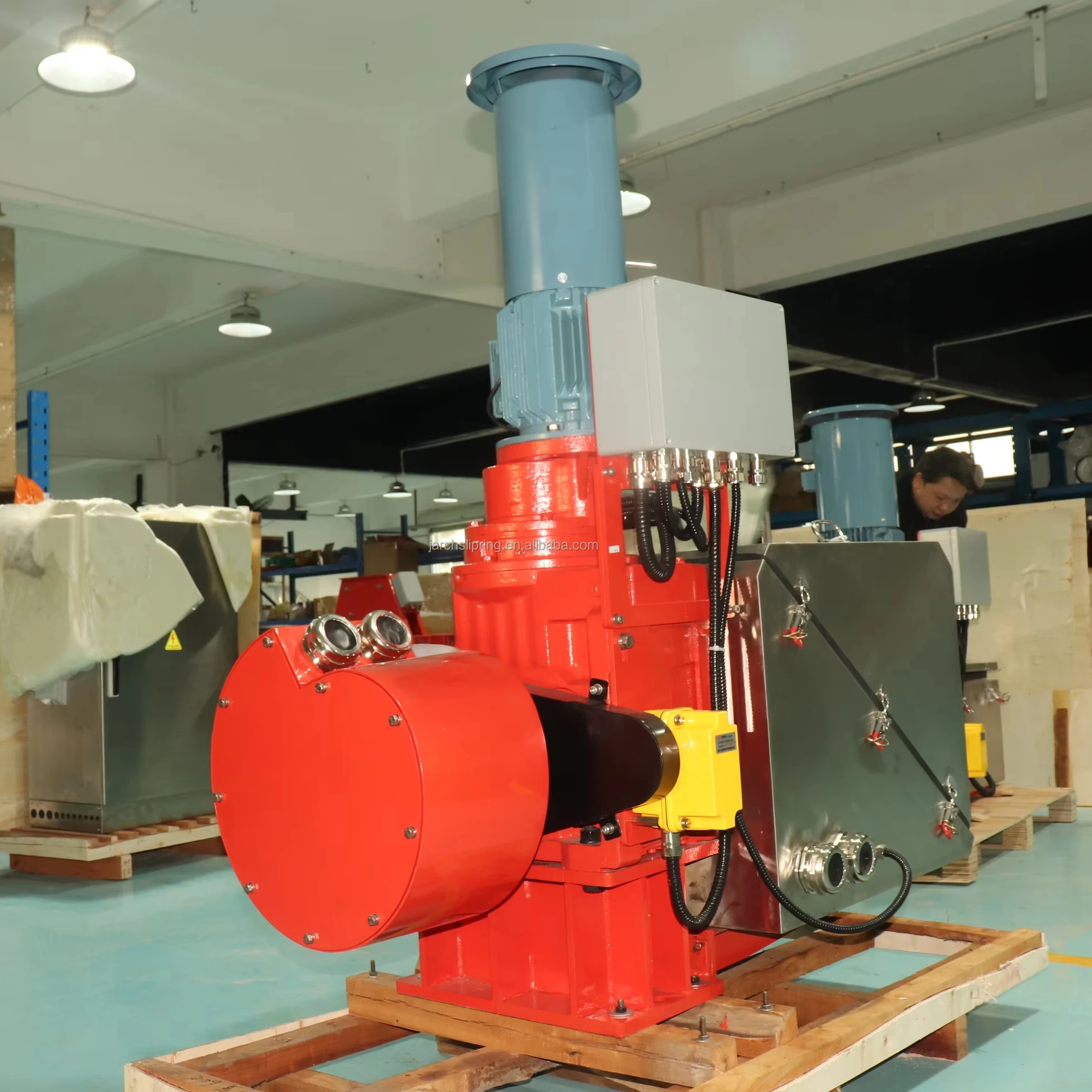 

Пружинная катушка для шнура Моторизованная горизонтальная дорожная катушка для кабеля Барабанный ролик для движущегося устройства Кран Среднее напряжение Мощность