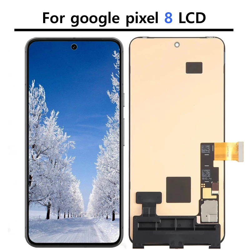 6.2 Inch Original For Google Pixel 8 LCD Display Touch Screen Digitizer Assembly Replacement For Google Pixel8 LCD GKWS6 G9BQD