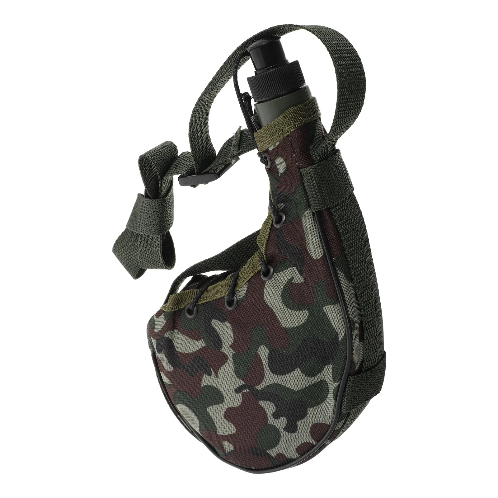 

Outdoor Sports Canteen Camouflage Waist Design Large Capacity Bottle Portable Water Bag for Camping Hiking Climbing Cycling