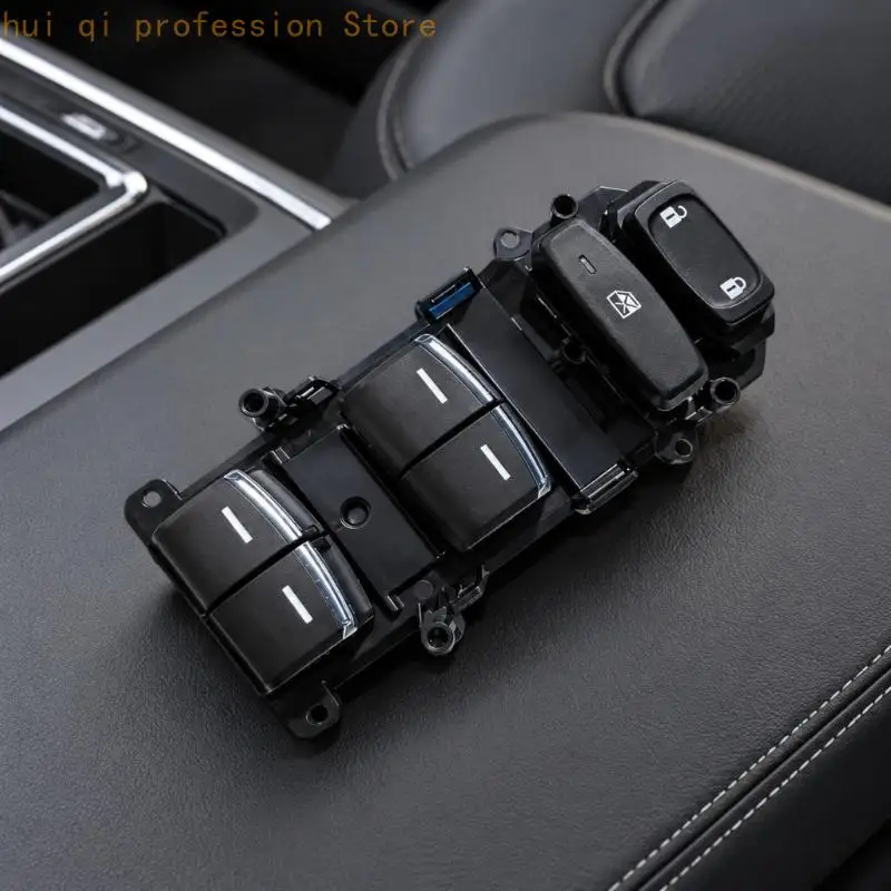 Driver-Side Electric Window Switches for Avancier Models 2017-2022, 12 V Assembly with Centralized Four-Door Button H8WE